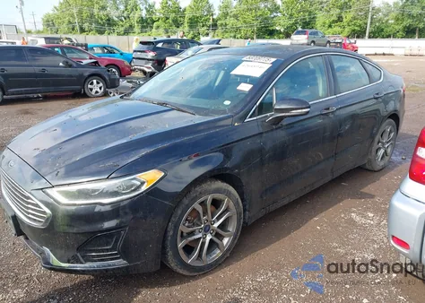 2019 Ford Fusion Sel from USA, damaged, VIN 3FA6P0CD1KR181347
